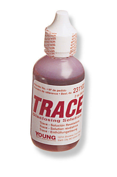Young Dental 231102 Trace Disclosing Solution 2 Oz Bottle Young Dental 231102 Trace Disclosing Solution 2 Oz Bottle